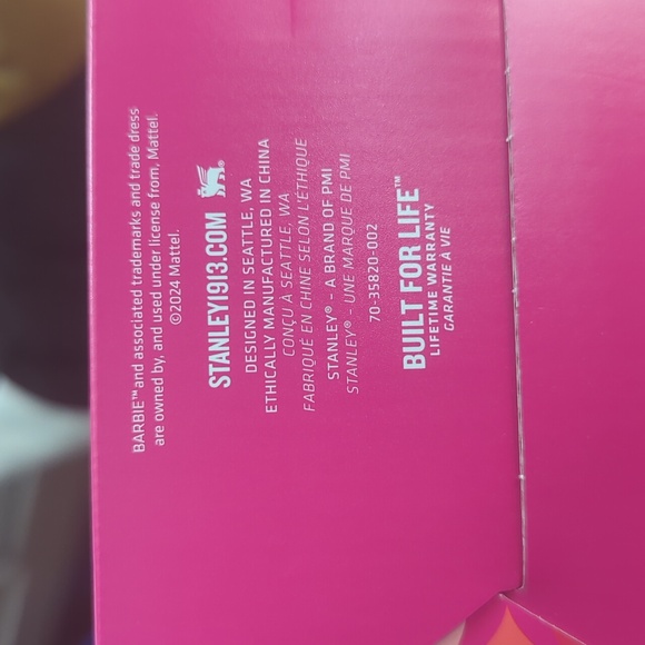 New In Box Stanley 40oz Barbie Collection - Picture 7 of 7